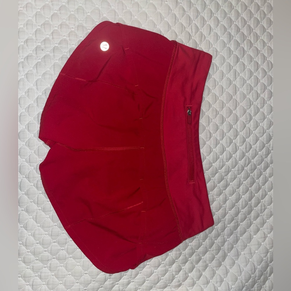 Lululemon speed up shorts size 2. In great condition worn few times